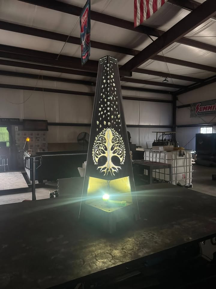 Tree of Life Wood Burning Chiminea